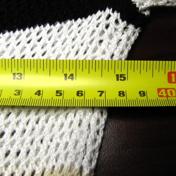 Boston Proper Open-Knit Stretch Striped Sweater Sz XS - Picture 7 of 12